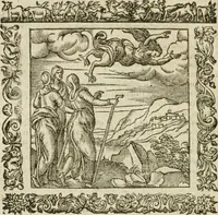 An illustration from Omnia Andreae Alciati V.C. Emblemata : cum commentariis, quibus emblematum detecta origine, dubia omnia, et obscura illustrantur (1602)