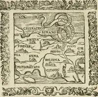 Picture 150 of 235 from Omnia Andreae Alciati V.C. Emblemata : cum commentariis, quibus emblematum detecta origine, dubia omnia, et obscura illustrantur (1602), leaf 679