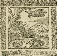 An illustration from Omnia Andreae Alciati V.C. Emblemata : cum commentariis, quibus emblematum detecta origine, dubia omnia, et obscura illustrantur (1602)