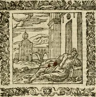 An illustration from Omnia Andreae Alciati V.C. Emblemata : cum commentariis, quibus emblematum detecta origine, dubia omnia, et obscura illustrantur (1602)