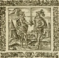 An illustration from Omnia Andreae Alciati V.C. Emblemata : cum commentariis, quibus emblematum detecta origine, dubia omnia, et obscura illustrantur (1602)