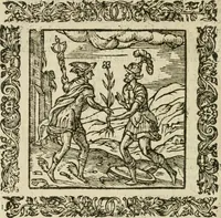 An illustration from Omnia Andreae Alciati V.C. Emblemata : cum commentariis, quibus emblematum detecta origine, dubia omnia, et obscura illustrantur (1602)