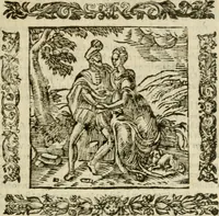 An illustration from Omnia Andreae Alciati V.C. Emblemata : cum commentariis, quibus emblematum detecta origine, dubia omnia, et obscura illustrantur (1602)