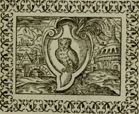 An illustration from Omnia Andreae Alciati v.c. emblemata : cum commentariis, quibus emblematum omnium aperta origine, mens authoris explicatur, & obscura omnia dubiaque illustrantur (1583)