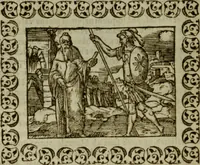 An illustration from Omnia Andreae Alciati v.c. emblemata : cum commentariis, quibus emblematum omnium aperta origine, mens authoris explicatur, & obscura omnia dubiaque illustrantur (1583)