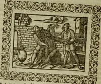 An illustration from Omnia Andreae Alciati v.c. emblemata : cum commentariis, quibus emblematum omnium aperta origine, mens authoris explicatur, & obscura omnia dubiaque illustrantur (1583)
