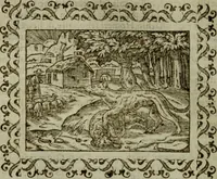 An illustration from Omnia Andreae Alciati v.c. emblemata : cum commentariis, quibus emblematum omnium aperta origine, mens authoris explicatur, & obscura omnia dubiaque illustrantur (1583)
