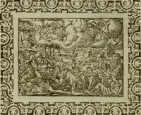 An illustration from Omnia Andreae Alciati v.c. emblemata : cum commentariis, quibus emblematum omnium aperta origine, mens authoris explicatur, & obscura omnia dubiaque illustrantur (1583)