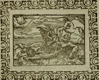 An illustration from Omnia Andreae Alciati v.c. emblemata : cum commentariis, quibus emblematum omnium aperta origine, mens authoris explicatur, & obscura omnia dubiaque illustrantur (1583)