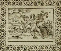 An illustration from Omnia Andreae Alciati v.c. emblemata : cum commentariis, quibus emblematum omnium aperta origine, mens authoris explicatur, & obscura omnia dubiaque illustrantur (1583)