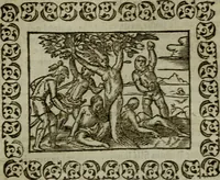 An illustration from Omnia Andreae Alciati v.c. emblemata : cum commentariis, quibus emblematum omnium aperta origine, mens authoris explicatur, & obscura omnia dubiaque illustrantur (1583)