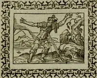 An illustration from Omnia Andreae Alciati v.c. emblemata : cum commentariis, quibus emblematum omnium aperta origine, mens authoris explicatur, & obscura omnia dubiaque illustrantur (1583)