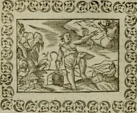 An illustration from Omnia Andreae Alciati v.c. emblemata : cum commentariis, quibus emblematum omnium aperta origine, mens authoris explicatur, & obscura omnia dubiaque illustrantur (1583)