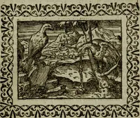 An illustration from Omnia Andreae Alciati v.c. emblemata : cum commentariis, quibus emblematum omnium aperta origine, mens authoris explicatur, & obscura omnia dubiaque illustrantur (1583)