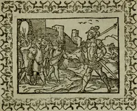 An illustration from Omnia Andreae Alciati v.c. emblemata : cum commentariis, quibus emblematum omnium aperta origine, mens authoris explicatur, & obscura omnia dubiaque illustrantur (1583)