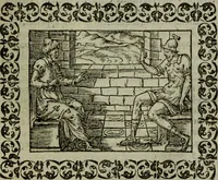 An illustration from Omnia Andreae Alciati v.c. emblemata : cum commentariis, quibus emblematum omnium aperta origine, mens authoris explicatur, & obscura omnia dubiaque illustrantur (1583)