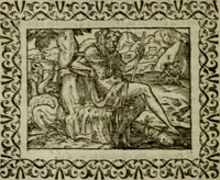An illustration from Omnia Andreae Alciati v.c. emblemata : cum commentariis, quibus emblematum omnium aperta origine, mens authoris explicatur, & obscura omnia dubiaque illustrantur (1583)