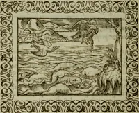 An illustration from Omnia Andreae Alciati v.c. emblemata : cum commentariis, quibus emblematum omnium aperta origine, mens authoris explicatur, & obscura omnia dubiaque illustrantur (1583)