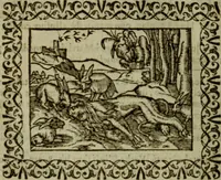 An illustration from Omnia Andreae Alciati v.c. emblemata : cum commentariis, quibus emblematum omnium aperta origine, mens authoris explicatur, & obscura omnia dubiaque illustrantur (1583)