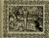 An illustration from Omnia Andreae Alciati v.c. emblemata : cum commentariis, quibus emblematum omnium aperta origine, mens authoris explicatur, & obscura omnia dubiaque illustrantur (1583)