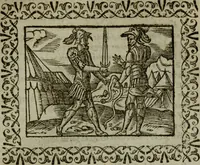 An illustration from Omnia Andreae Alciati v.c. emblemata : cum commentariis, quibus emblematum omnium aperta origine, mens authoris explicatur, & obscura omnia dubiaque illustrantur (1583)