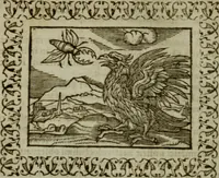 An illustration from Omnia Andreae Alciati v.c. emblemata : cum commentariis, quibus emblematum omnium aperta origine, mens authoris explicatur, & obscura omnia dubiaque illustrantur (1583)