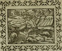 An illustration from Omnia Andreae Alciati v.c. emblemata : cum commentariis, quibus emblematum omnium aperta origine, mens authoris explicatur, & obscura omnia dubiaque illustrantur (1583)