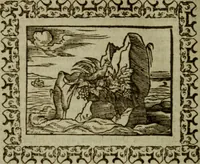An illustration from Omnia Andreae Alciati v.c. emblemata : cum commentariis, quibus emblematum omnium aperta origine, mens authoris explicatur, & obscura omnia dubiaque illustrantur (1583)