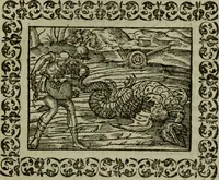 An illustration from Omnia Andreae Alciati v.c. emblemata : cum commentariis, quibus emblematum omnium aperta origine, mens authoris explicatur, & obscura omnia dubiaque illustrantur (1583)