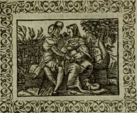 An illustration from Omnia Andreae Alciati v.c. emblemata : cum commentariis, quibus emblematum omnium aperta origine, mens authoris explicatur, & obscura omnia dubiaque illustrantur (1583)