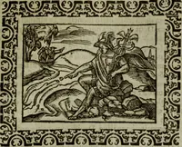 An illustration from Omnia Andreae Alciati v.c. emblemata : cum commentariis, quibus emblematum omnium aperta origine, mens authoris explicatur, & obscura omnia dubiaque illustrantur (1583)