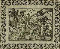 An illustration from Omnia Andreae Alciati v.c. emblemata : cum commentariis, quibus emblematum omnium aperta origine, mens authoris explicatur, & obscura omnia dubiaque illustrantur (1583)