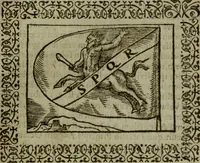 Picture 18 of 241 from Omnia Andreae Alciati v.c. emblemata : cum commentariis, quibus emblematum omnium aperta origine, mens authoris explicatur, & obscura omnia dubiaque illustrantur (1583), leaf 86