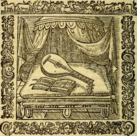 An illustration from Omnia Andreae Alciati v.c. emblemata, cum commentariis, quibus emblematum aperta origine mens auctoris explicatur, & obscura omnia, dubiáque illustrantur Adiectae ad calcem Notae posteriores (1589)