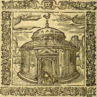 An illustration from Omnia Andreae Alciati v.c. emblemata, cum commentariis, quibus emblematum aperta origine mens auctoris explicatur, & obscura omnia, dubiáque illustrantur Adiectae ad calcem Notae posteriores (1589)