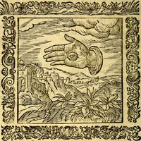 An illustration from Omnia Andreae Alciati v.c. emblemata, cum commentariis, quibus emblematum aperta origine mens auctoris explicatur, & obscura omnia, dubiáque illustrantur Adiectae ad calcem Notae posteriores (1589)