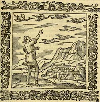 An illustration from Omnia Andreae Alciati v.c. emblemata, cum commentariis, quibus emblematum aperta origine mens auctoris explicatur, & obscura omnia, dubiáque illustrantur Adiectae ad calcem Notae posteriores (1589)