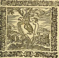 An illustration from Omnia Andreae Alciati v.c. emblemata, cum commentariis, quibus emblematum aperta origine mens auctoris explicatur, & obscura omnia, dubiáque illustrantur Adiectae ad calcem Notae posteriores (1589)