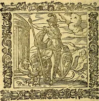 An illustration from Omnia Andreae Alciati v.c. emblemata, cum commentariis, quibus emblematum aperta origine mens auctoris explicatur, & obscura omnia, dubiáque illustrantur Adiectae ad calcem Notae posteriores (1589)