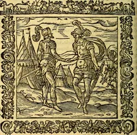 An illustration from Omnia Andreae Alciati v.c. emblemata, cum commentariis, quibus emblematum aperta origine mens auctoris explicatur, & obscura omnia, dubiáque illustrantur Adiectae ad calcem Notae posteriores (1589)