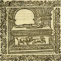 An illustration from Omnia Andreae Alciati v.c. emblemata, cum commentariis, quibus emblematum aperta origine mens auctoris explicatur, & obscura omnia, dubiáque illustrantur Adiectae ad calcem Notae posteriores (1589)