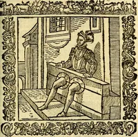 An illustration from Omnia Andreae Alciati v.c. emblemata, cum commentariis, quibus emblematum aperta origine mens auctoris explicatur, & obscura omnia, dubiáque illustrantur Adiectae ad calcem Notae posteriores (1589)