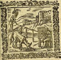 An illustration from Omnia Andreae Alciati v.c. emblemata, cum commentariis, quibus emblematum aperta origine mens auctoris explicatur, & obscura omnia, dubiáque illustrantur Adiectae ad calcem Notae posteriores (1589)