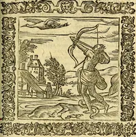 An illustration from Omnia Andreae Alciati v.c. emblemata, cum commentariis, quibus emblematum aperta origine mens auctoris explicatur, & obscura omnia, dubiáque illustrantur Adiectae ad calcem Notae posteriores (1589)