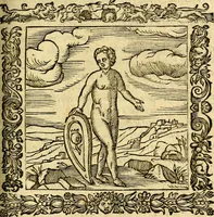 An illustration from Omnia Andreae Alciati v.c. emblemata, cum commentariis, quibus emblematum aperta origine mens auctoris explicatur, & obscura omnia, dubiáque illustrantur Adiectae ad calcem Notae posteriores (1589)