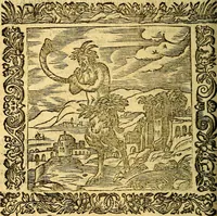 An illustration from Omnia Andreae Alciati v.c. emblemata, cum commentariis, quibus emblematum aperta origine mens auctoris explicatur, & obscura omnia, dubiáque illustrantur Adiectae ad calcem Notae posteriores (1589)