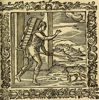 An illustration from Omnia Andreae Alciati v.c. emblemata, cum commentariis, quibus emblematum aperta origine mens auctoris explicatur, & obscura omnia, dubiáque illustrantur Adiectae ad calcem Notae posteriores (1589)