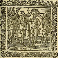 An illustration from Omnia Andreae Alciati v.c. emblemata, cum commentariis, quibus emblematum aperta origine mens auctoris explicatur, & obscura omnia, dubiáque illustrantur Adiectae ad calcem Notae posteriores (1589)