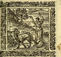 An illustration from Omnia Andreae Alciati v.c. emblemata, cum commentariis, quibus emblematum aperta origine mens auctoris explicatur, & obscura omnia, dubiáque illustrantur Adiectae ad calcem Notae posteriores (1589)