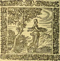 An illustration from Omnia Andreae Alciati v.c. emblemata, cum commentariis, quibus emblematum aperta origine mens auctoris explicatur, & obscura omnia, dubiáque illustrantur Adiectae ad calcem Notae posteriores (1589)